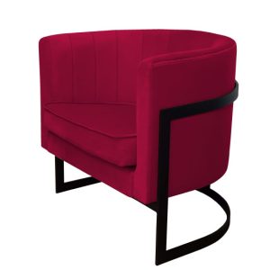 Fotel Glamour podstawa czarna 91684 Fotel Glamour podstawa czarna 91684