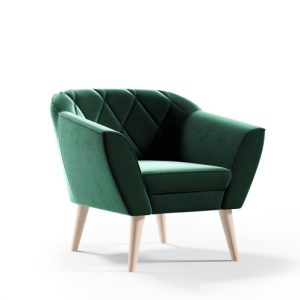 Fotel GLORIA styl skandynawski welur riviera 38 536679 Fotel GLORIA styl skandynawski welur riviera 38 536679