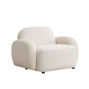 Fotel HELMI ecru 108x87x73 cm HOMLA 1037270 Fotel HELMI ecru 108x87x73 cm HOMLA 1037270