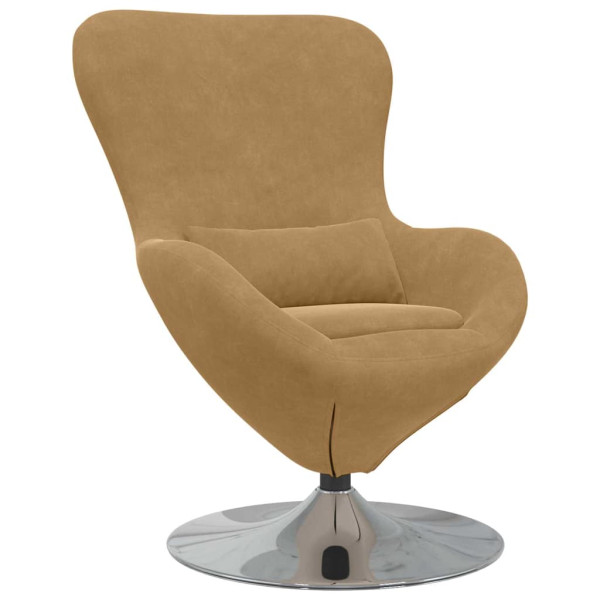 Fotel Jajo Obrotowy Fotel Wypoczynkowy Do Salonu Pokoju 63 x 73 x 90 cm 857096