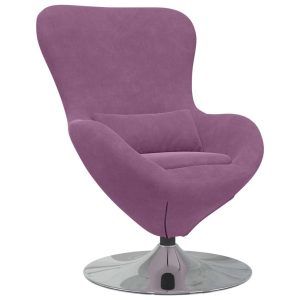 Fotel Jajo Obrotowy Fotel Wypoczynkowy Do Salonu Pokoju 63 x 73 x 90 cm 857748