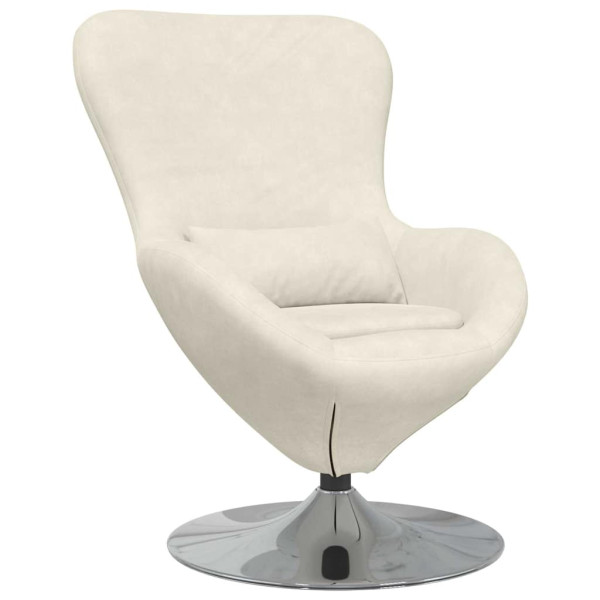 Fotel Jajo Obrotowy Fotel Wypoczynkowy Do Salonu Pokoju 63 x 73 x 90 cm 856995