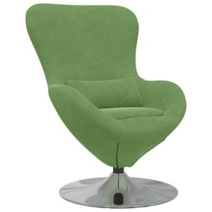 Fotel Jajo Obrotowy Fotel Wypoczynkowy Do Salonu Pokoju 63 x 73 x 90 cm 857022