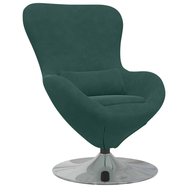 Fotel Jajo Obrotowy Fotel Wypoczynkowy Do Salonu Pokoju 63 x 73 x 90 cm 857026