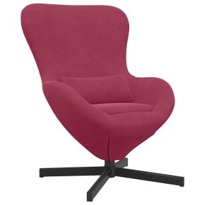 Fotel Jajo Obrotowy Fotel Wypoczynkowy Do Salonu Pokoju 63 x 73 x 90 cm 857027