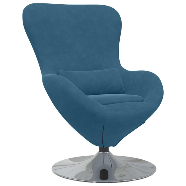 Fotel Jajo Obrotowy Fotel Wypoczynkowy Do Salonu Pokoju 63 x 73 x 90 cm 857032