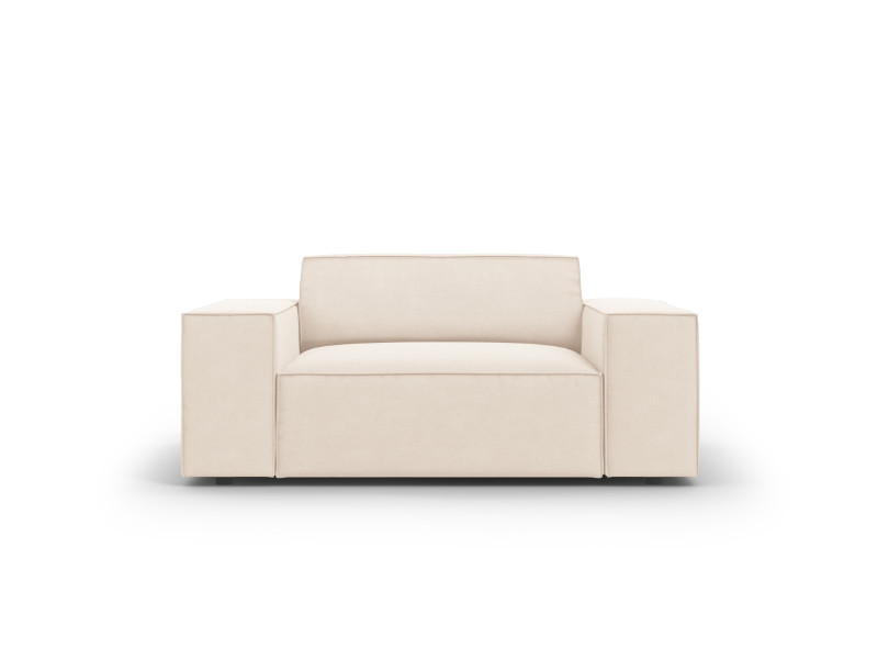 Fotel JODIE Welur Beż jasny 273385