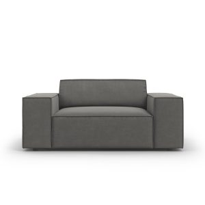 Fotel JODIE Welur Szary jasny 273381 Fotel JODIE Welur Szary jasny 273381