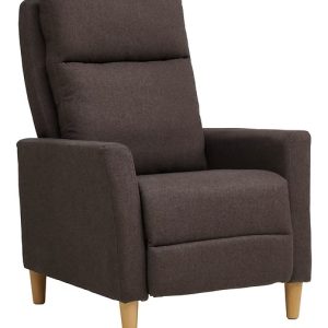 Fotel klasyczny Elliot brązowy 753666 Fotel klasyczny Elliot brązowy 753666