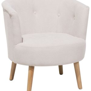Fotel krzesło pikowany retro biały 783116 Fotel krzesło pikowany retro biały 783116
