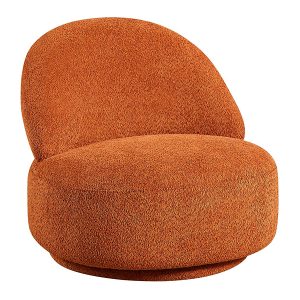 Fotel kubełkowy obrotowy Jamina miedziany 753167 Fotel kubełkowy obrotowy Jamina miedziany 753167