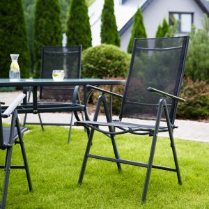 Fotel Lagos 7-pozycyjny antracytowy PATIO 67782 Fotel Lagos 7-pozycyjny antracytowy PATIO 67782