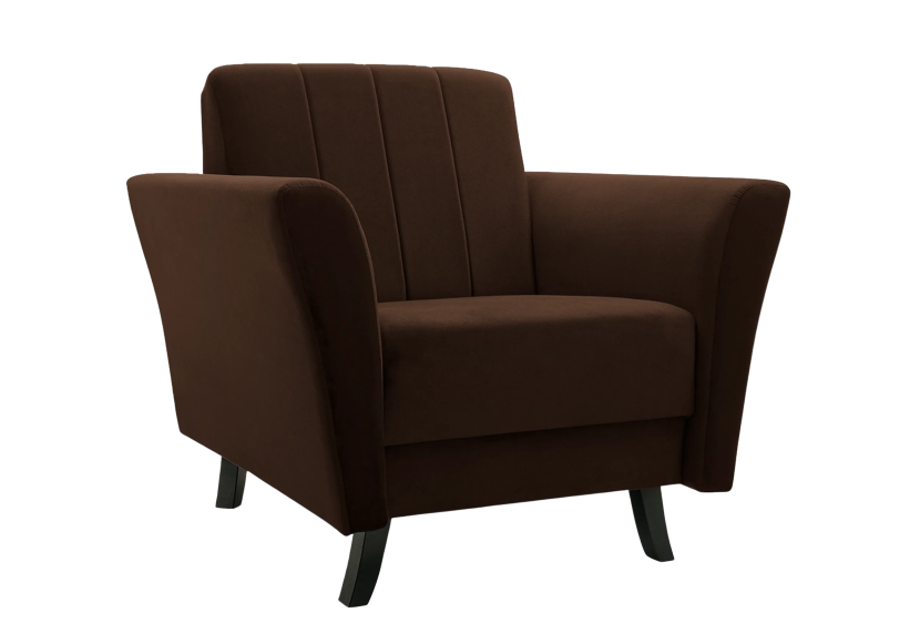 Fotel Linea Brązowy 944229