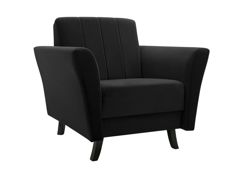 Fotel Linea Czarny 939991