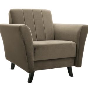 Fotel Linea Szaro-beżowy 944231 Fotel Linea Szaro-beżowy 944231