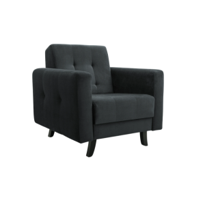 Fotel Lizbona 1 Ciemny szary 902327 Fotel Lizbona 1 Ciemny szary 902327
