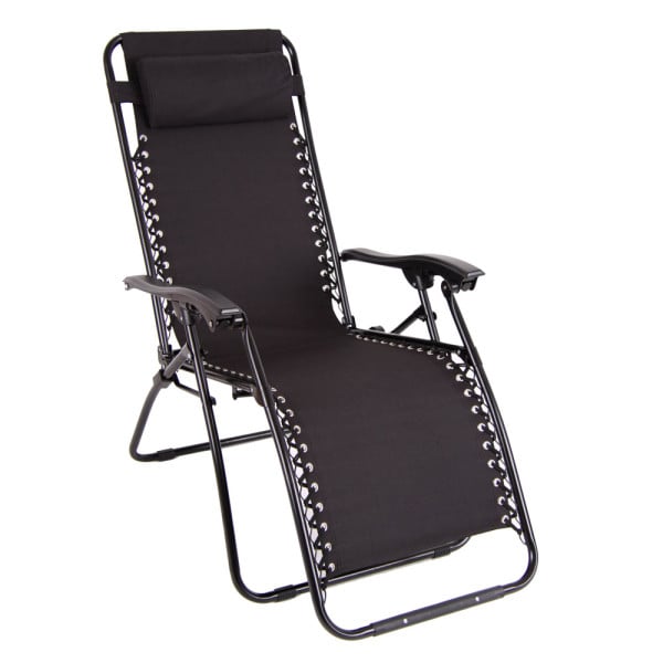 Fotel Luksusowy Relax czarny PATIO 67785