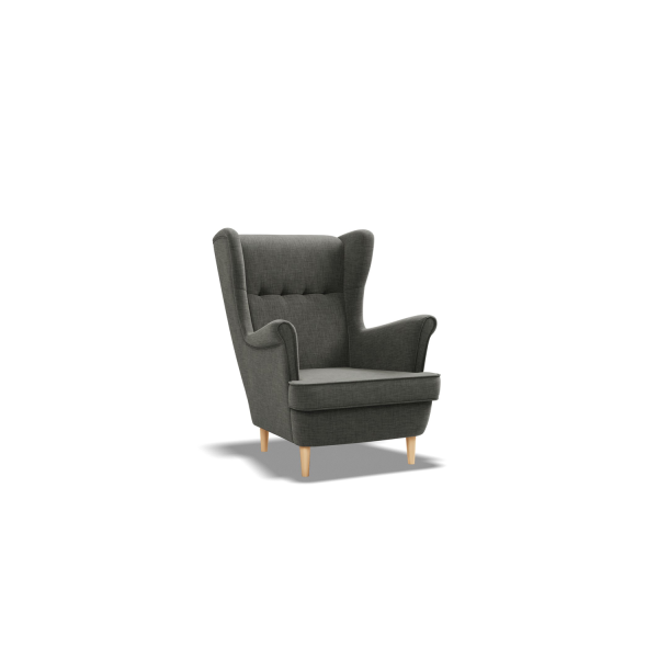 Fotel mini, do Salonu, pokoju Dziecka, Kolor Czarny 537312