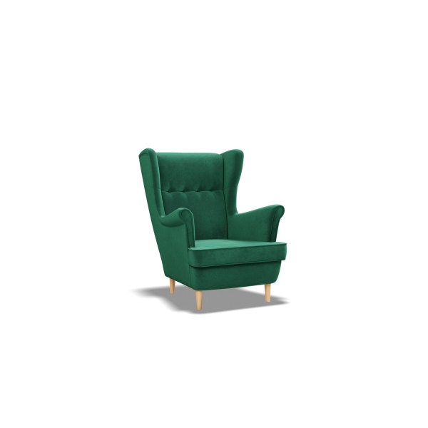 Fotel mini, do Salonu, pokoju Dziecka, Kolor Zielony 537311