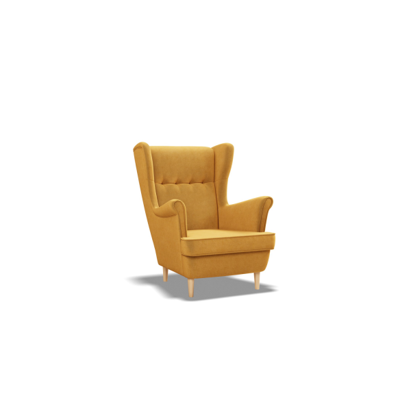 Fotel mini, do Salonu, pokoju Dziecka, Kolor Żółty 537302