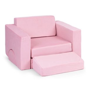 Fotel modułowy dla dzieci DIY 8 miękkich poduch składany 350604