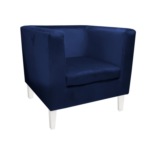 Fotel Monaco nogi 20 białe MG1 131563