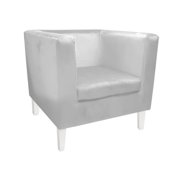 Fotel Monaco nogi 20 białe MG3 131574