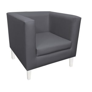 Fotel Monaco nogi białe D23 131618 Fotel Monaco nogi białe D23 131618