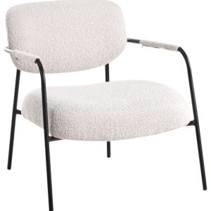 Fotel na metalowych nóżkach Jasnobeżowy 716893 Fotel na metalowych nóżkach Jasnobeżowy 716893