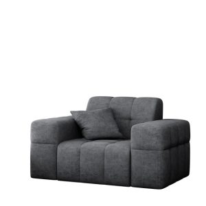 Fotel NIMES, tkanina Perfect Harmony, Ciemnoszary 679406 Fotel NIMES, tkanina Perfect Harmony, Ciemnoszary 679406