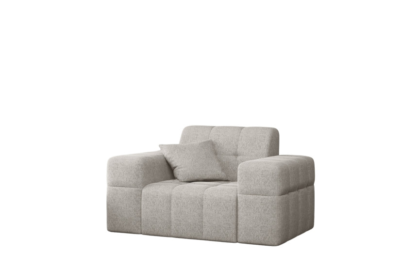 Fotel NIMES, tkanina Verita, wiele kolorów Beżowy 662046