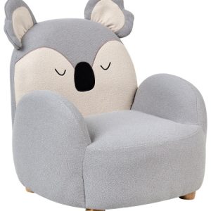 Fotel niski dla dzieci miś koala szary 668418 Fotel niski dla dzieci miś koala szary 668418