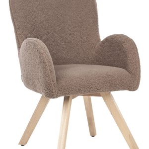 Fotel nowoczesny brązowy 413008 Fotel nowoczesny brązowy 413008