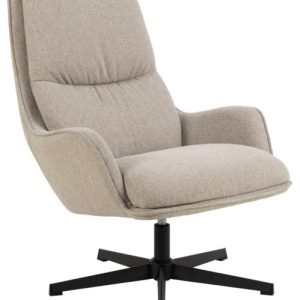 FOTEL OBROTOWY Bosley beżowy TAPICEROWANY z podłokietnikami 271350 FOTEL OBROTOWY Bosley beżowy TAPICEROWANY z podłokietnikami 271350