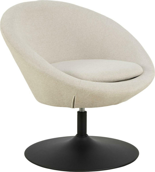 FOTEL OBROTOWY Center beżowy Apia 453 OKRĄGŁE SIEDZISKO 572100
