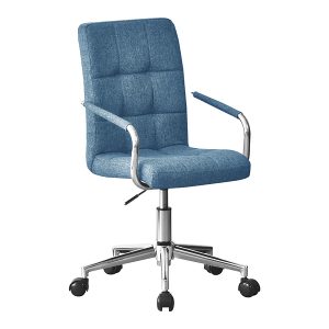 Fotel obrotowy Cosmo tkanina granatowa 272600