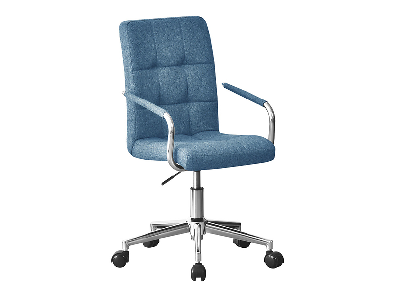 Fotel obrotowy Cosmo tkanina granatowa 272600