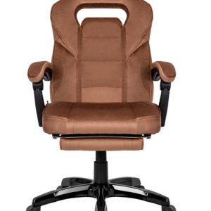 Fotel obrotowy do biurka TITAN BROWN ALCANTARA PRO 790653 Fotel obrotowy do biurka TITAN BROWN ALCANTARA PRO 790653