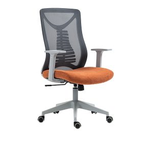 Fotel obrotowy Ergolex szaro-pomarańczowy 705407 Fotel obrotowy Ergolex szaro-pomarańczowy 705407