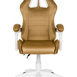 Fotel obrotowy gamingowy ENZO XL BEIGE ALCANTARA ICE 790595