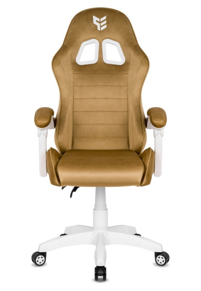 Fotel obrotowy gamingowy ENZO XL BEIGE ALCANTARA ICE 790595