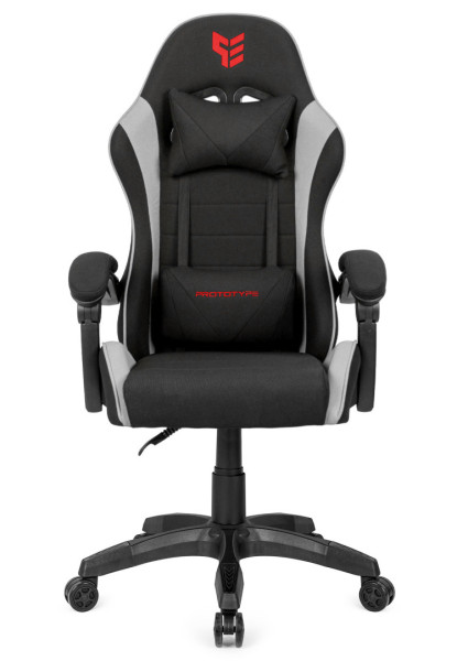Fotel obrotowy gamingowy ENZO XL GREY FABRIC 790587