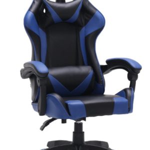 Fotel obrotowy gamingowy krzesło Remus niebieski 78591