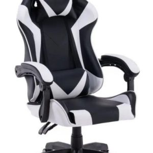 Fotel obrotowy gamingowy krzesło TUDOR biały 781707