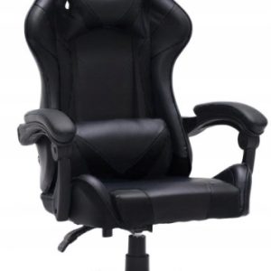 Fotel obrotowy gamingowy krzesło TUDOR czarny 781709