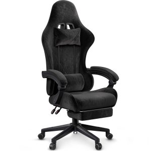 Fotel obrotowy gamingowy Ragazo – Czarny 949071