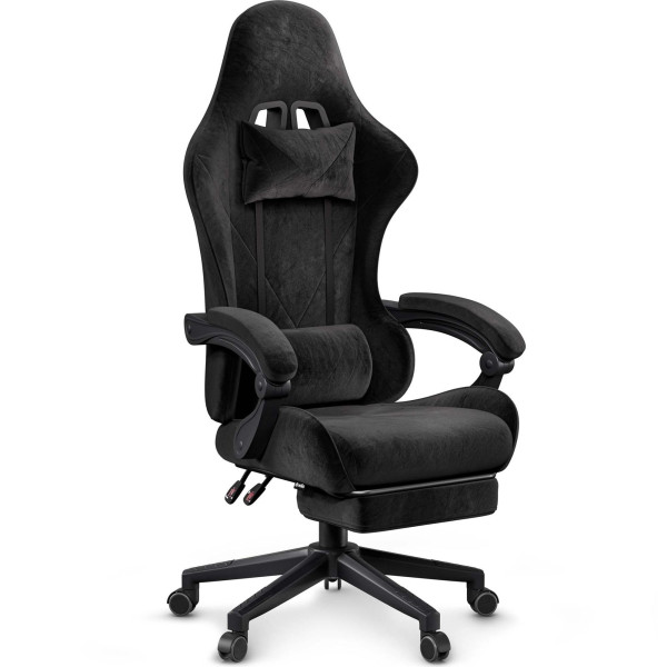 Fotel obrotowy gamingowy Ragazo - Czarny 949071