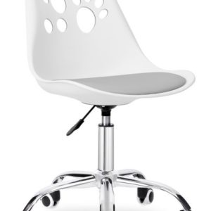Fotel obrotowy Grover białoszary 335040