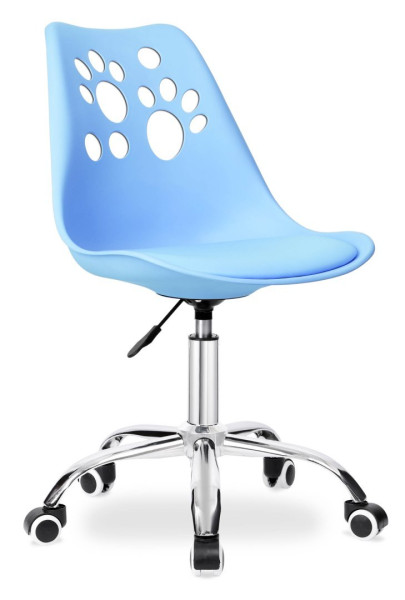 Fotel obrotowy Grover niebieski 335041