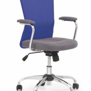 Fotel obrotowy halmar niebieski nowoczesny 95cm 699219
